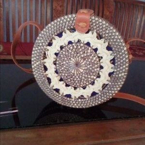 Rattan Boho bag bali